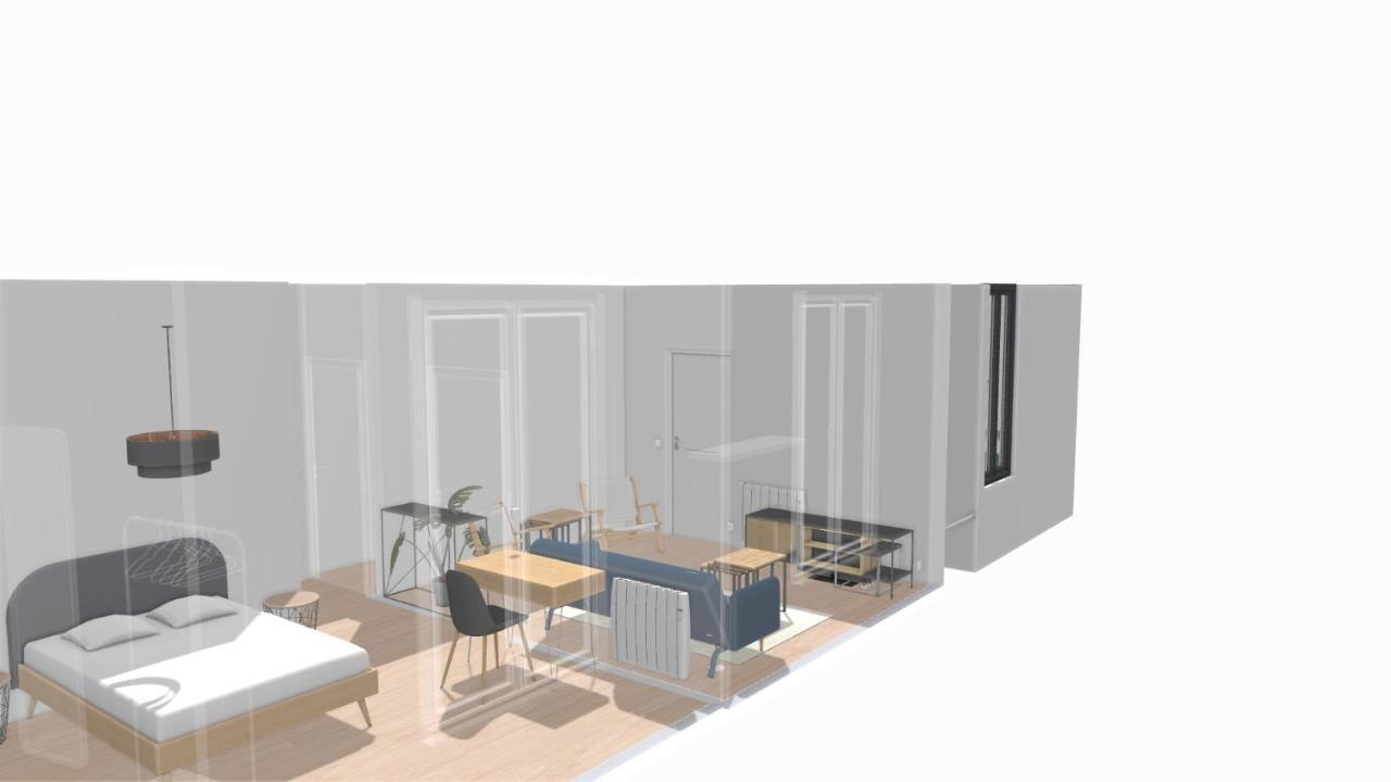 Montluçon Artbleu -Tout Confort - Ideal Pros - Proche Commerces מראה חיצוני תמונה